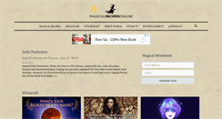 Desktop Screenshot of magicalrecipesonline.com